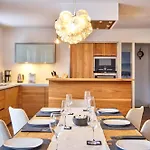 Alpen-luxus Fuer 8 - Sauna, Terrasse & Bergblick 公寓 加爾米施-帕滕基興