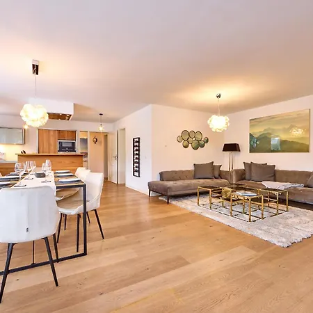 Apartment Alpen-Luxus für 8 - Sauna, Terrasse&Bergblick